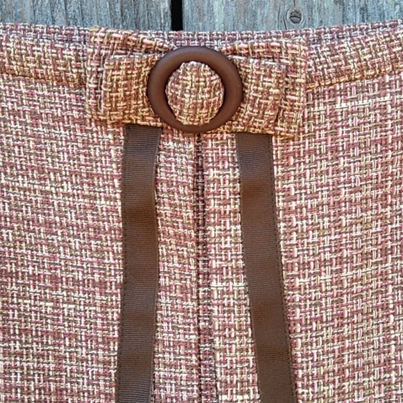 INC Tweed-y Retro Midi Skirt -14- NWT - Picture 5 of 16